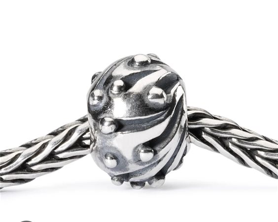 Charm Trollbeads in Silber PALLA DI NEVE TROLLBEADS - PALLA DI NEVE TROLLBEADS